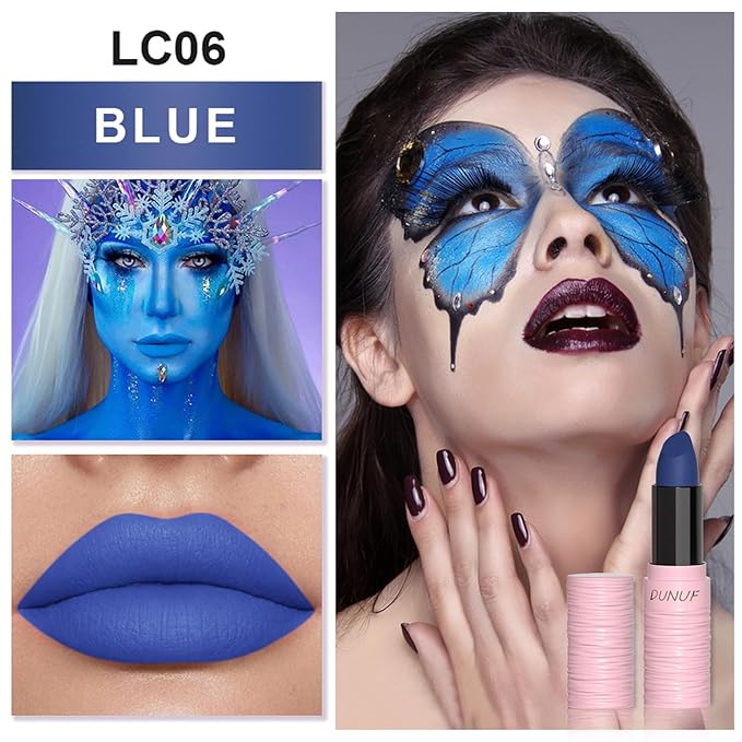 Eye Black Stick Blue Face Body Paint Football