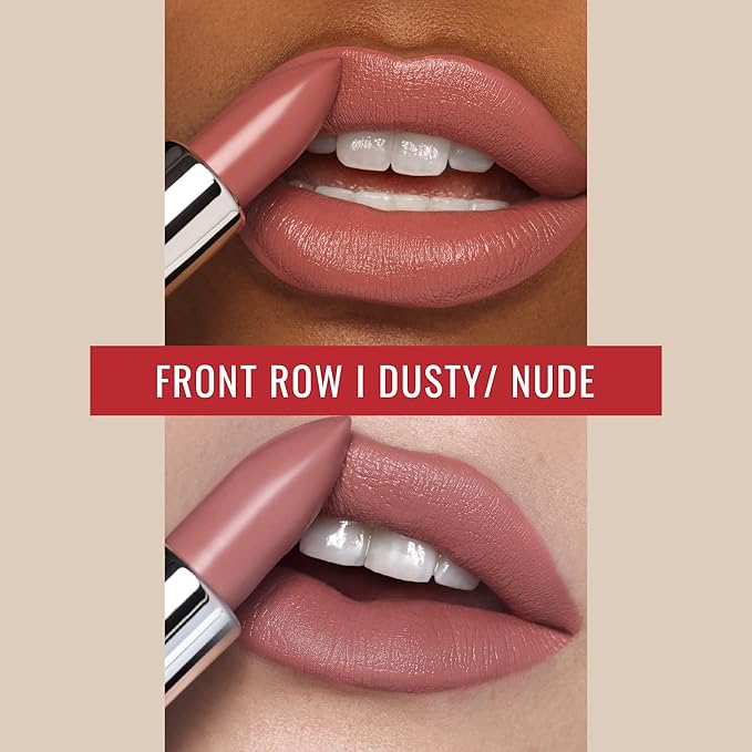 Runway Rogue 90s Vibe Lipstick, Moisturizing Matte Dusty-Pink Rogue