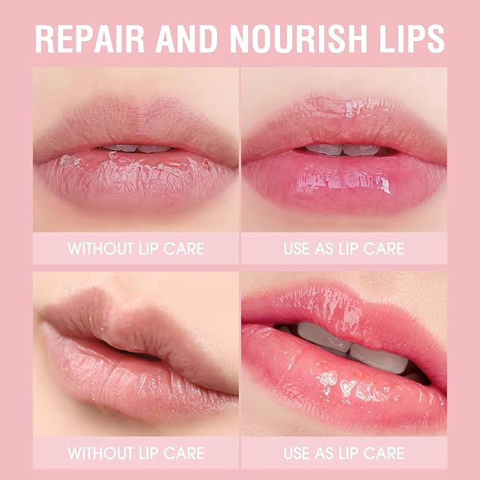 Mushroom Milk Can Lip Jelly Lipstick, Silicone Brush Pudding