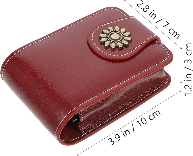 VALICLUD Travel Vanity Bag Pocket Mirror Lipstick Case Bag