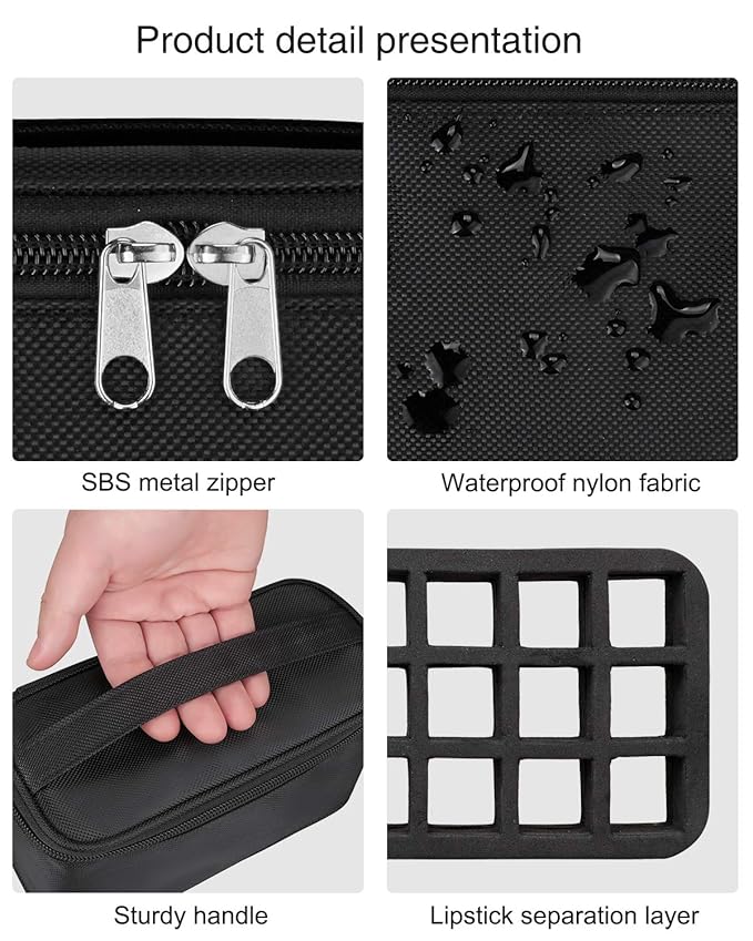 Lipstick Organizer Bag Lip Gloss Lip Balm Case Organizer