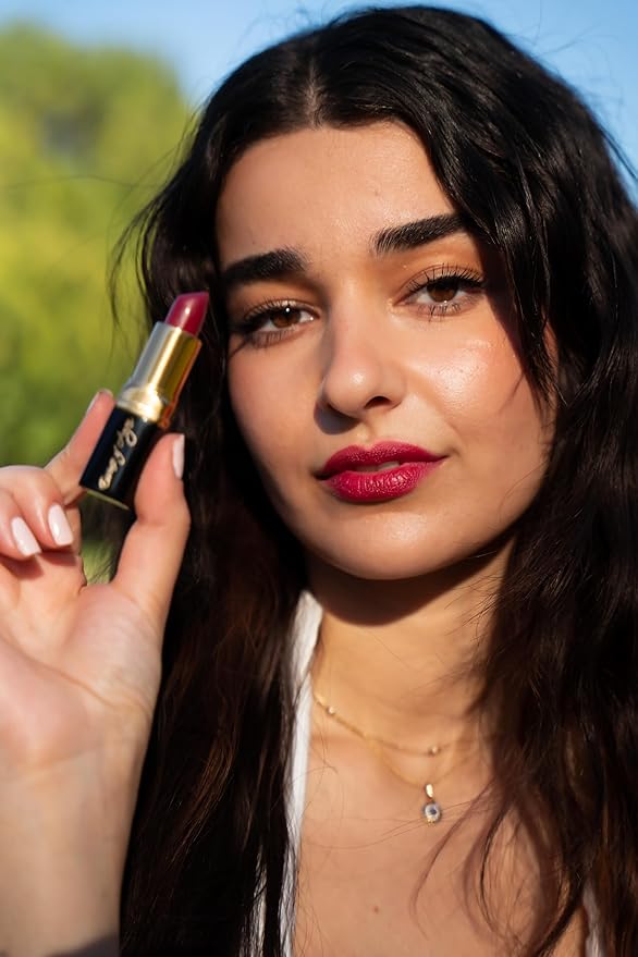 ๐๐๐๐ฒ๐ป๐ฐ๐ฒ ๐ผ๐ณ ๐๐ฟ๐ด๐ฎ๐ป Moisturizing Deep Red Lipstick, Tinted Moisturizing