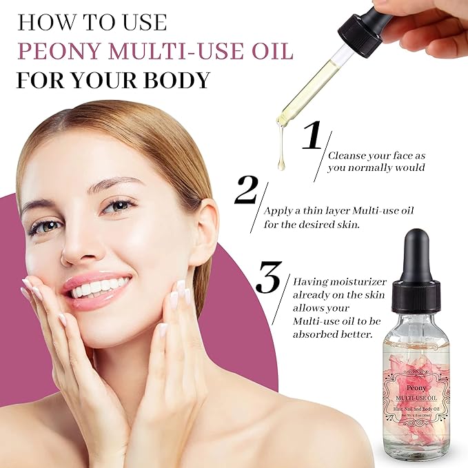 Peony Jasmine Multi Use Body Oil