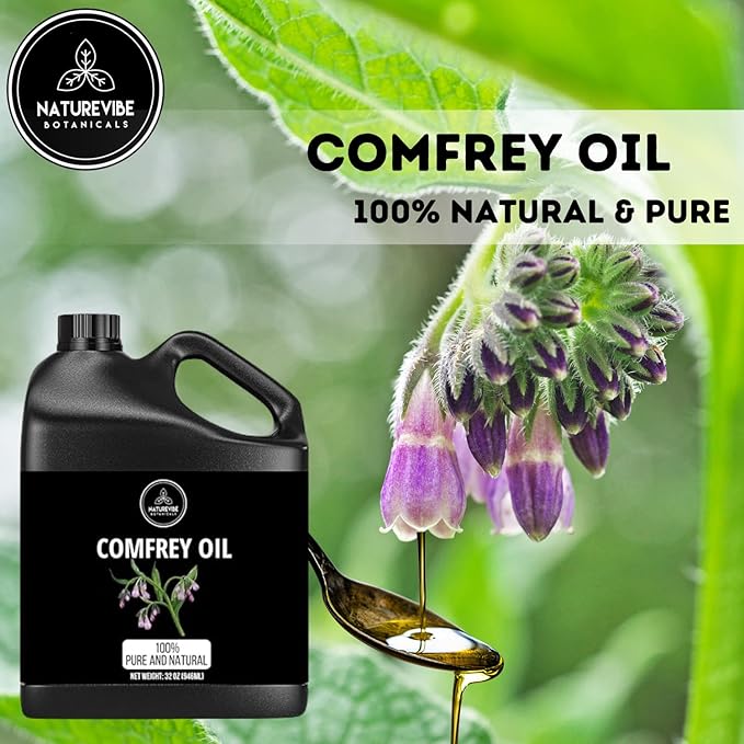 Naturevibe Botanicals Comfrey Oil 32 Ounces