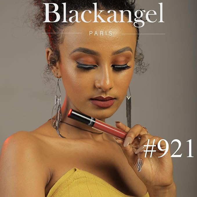 Blackangel Lash-Lengthening Black Mascara, Super Stay Matte Liquid Blackangel