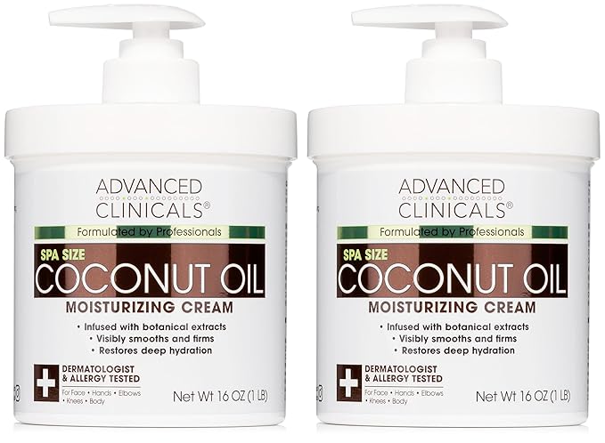 Advanced Clinicals Coconut Body Lotion Moisturizing