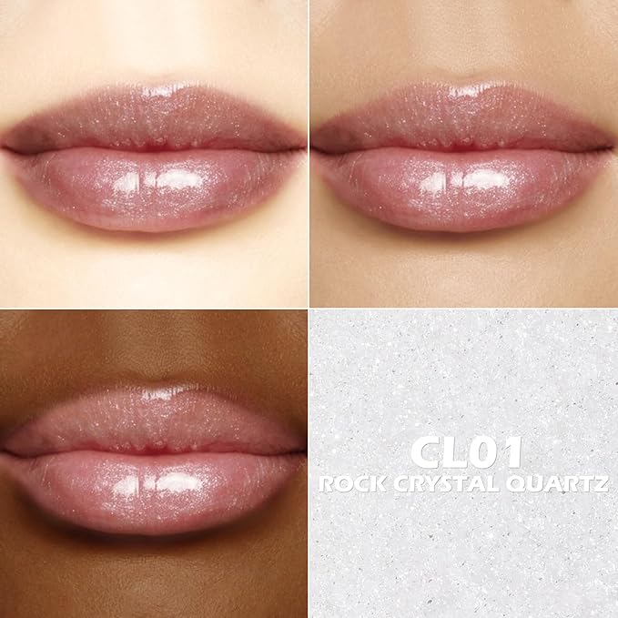 FOCALLURE Moisturizing Lipstick,Transparent Lip Balm,Hydrating Clear Lip Balm