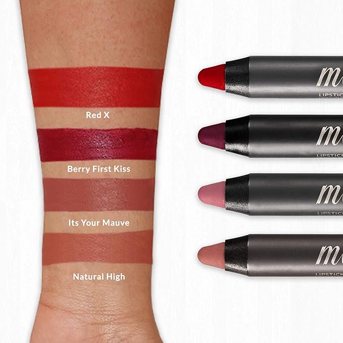 VASANTI Matte Crush Lipstick Pencil (Berry First Kiss High