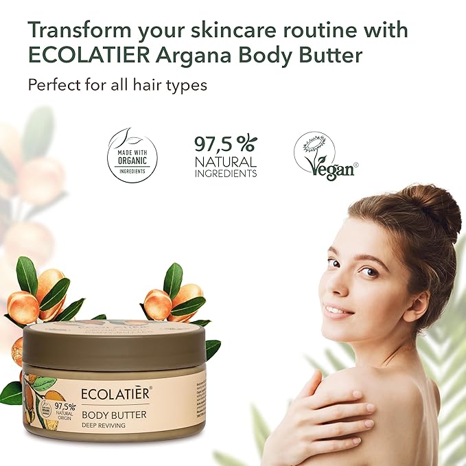 Organic Argana Body Butter - 97.5%
