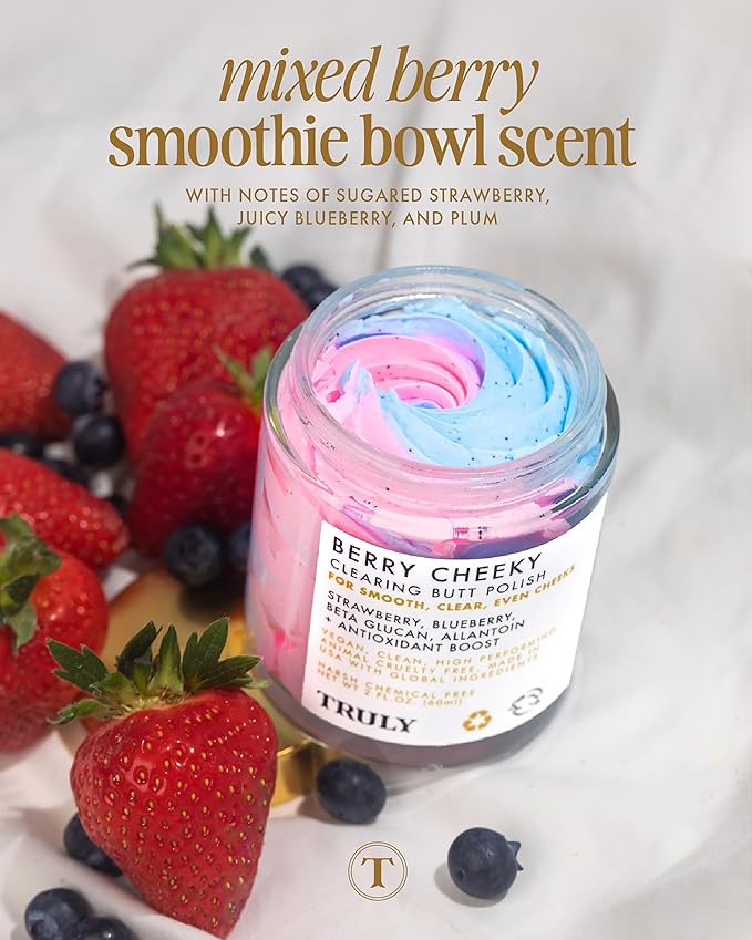 Truly Beauty Berry Cheeky Clearing Butt 2 OZ