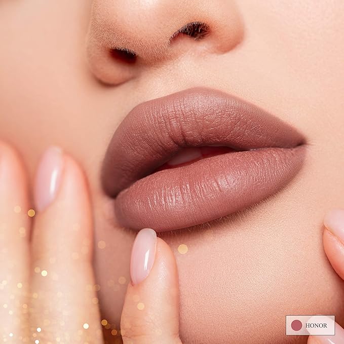 All Natural Lipstick, Semi Matte Lip Color, Moisturizing Moisturizing