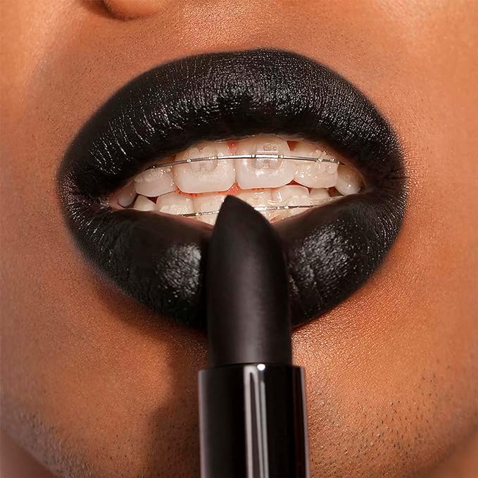 3ina Lipstick 900 - Matte Black Lipstick Magnetic