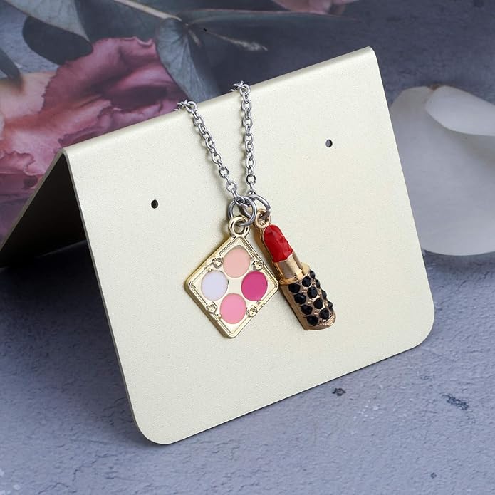 WSNANG Lipstick 3D Earrings Estheticians Gift Makeup Artist WSNANG