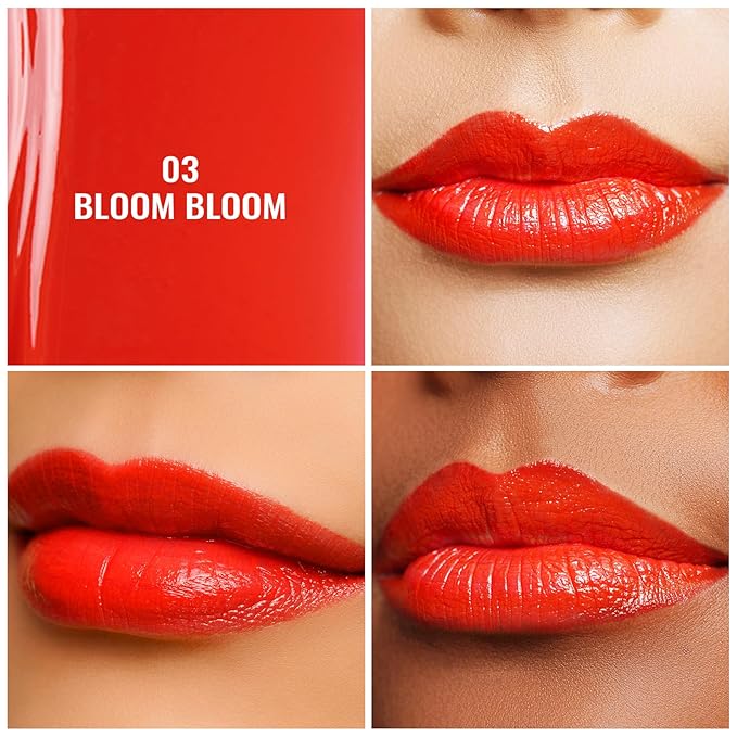Oulac Coral Red Lipstick - Moisturizing Lipstick Tinte 48g
