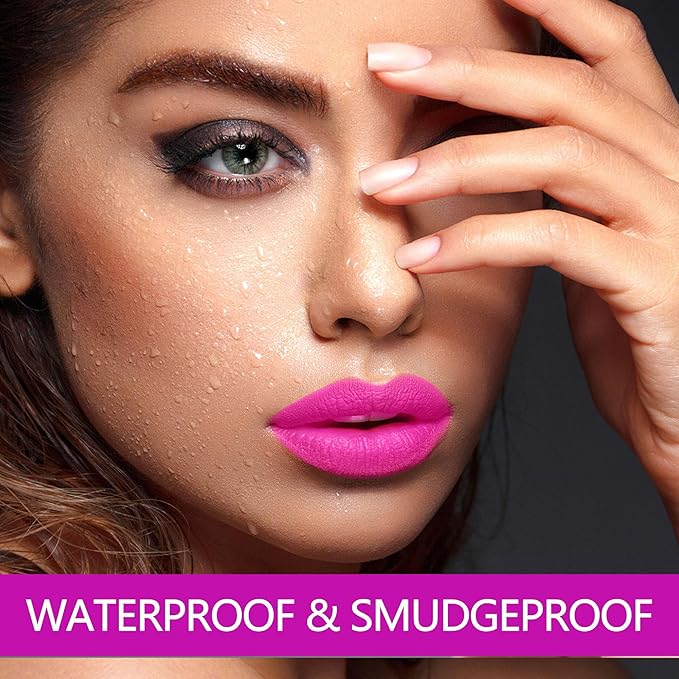 MAKI YIKA Hot Pink Lipstick for Women Color Lipstick