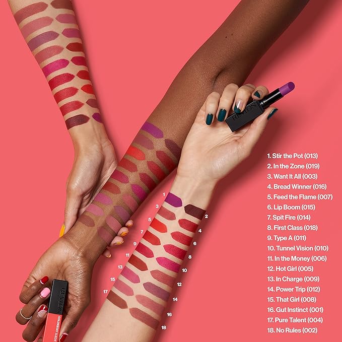 REVLON Lipstick, ColorStay Suede Ink, Built-in Primer, Infused Lipstick, 09 oz