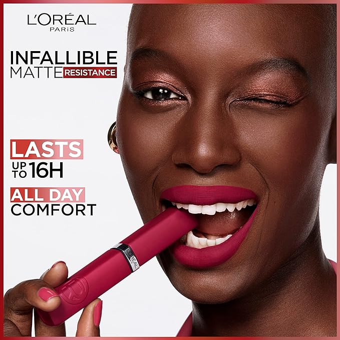 L’Oréal Paris Infallible Matte Resistance Liquid Lipstick, up