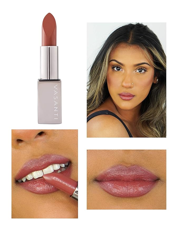 VASANTI My Time Lipstick (Your Time) - Long-Lasting Lipstick