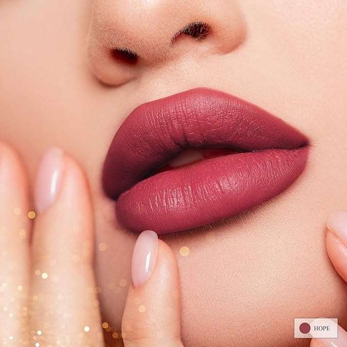 All Natural Lipstick, Semi Matte Lip Color, Moisturizing Moisturizing