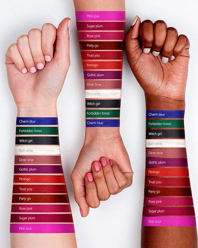 MAKI YIKA Black Lipstick for Women Color Stay Lipstick