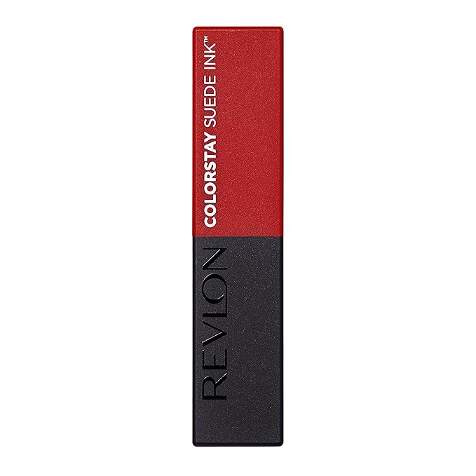 REVLON Lipstick, ColorStay Suede Ink, Built-in Primer, Infused Lipstick, 09 oz