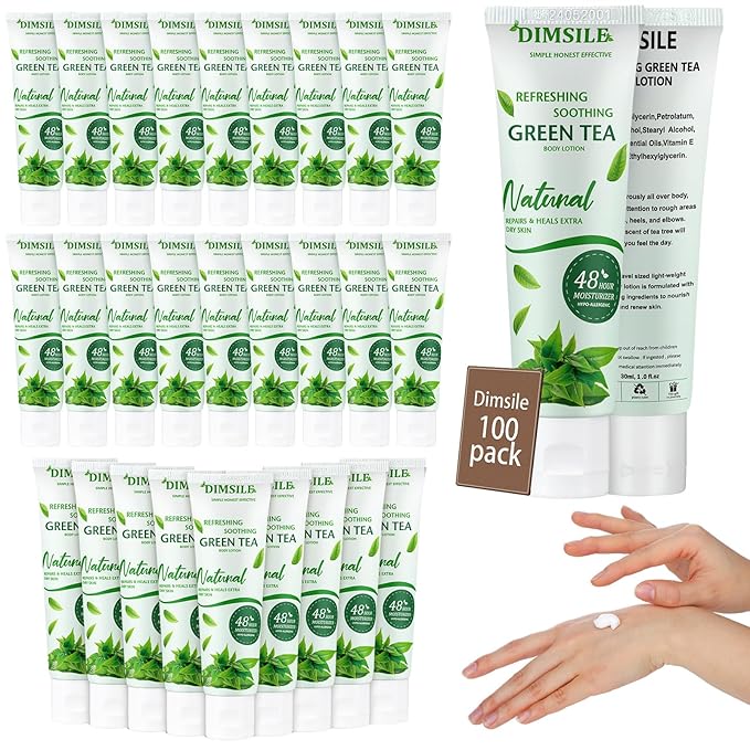 100 Pack Green Tea Travel Size