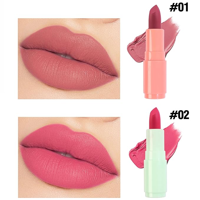 Lovely Rabbit Matte Lipstick Easy To Wear Sexy Gloss
