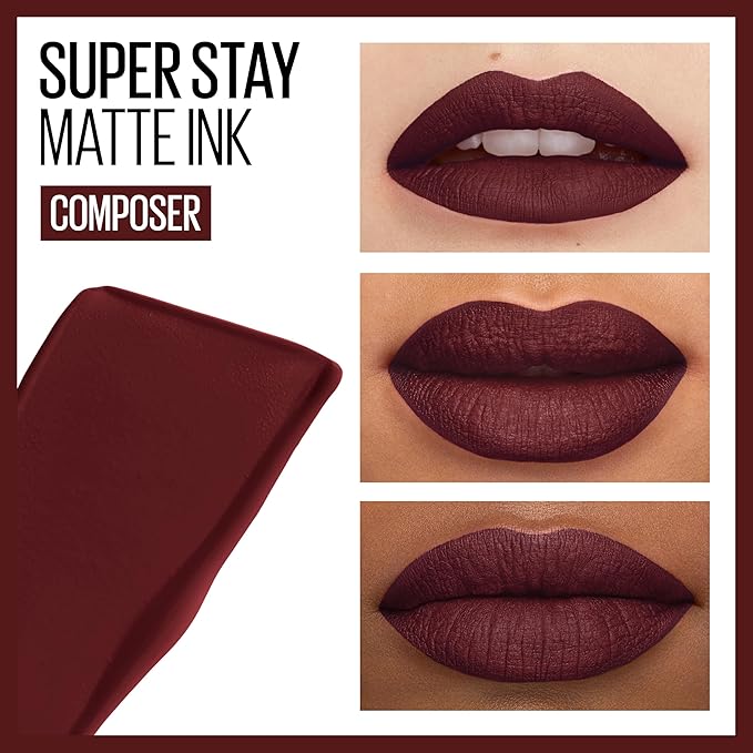 Maybelline Super Stay Matte Ink Liquid Lipstick Makeup,