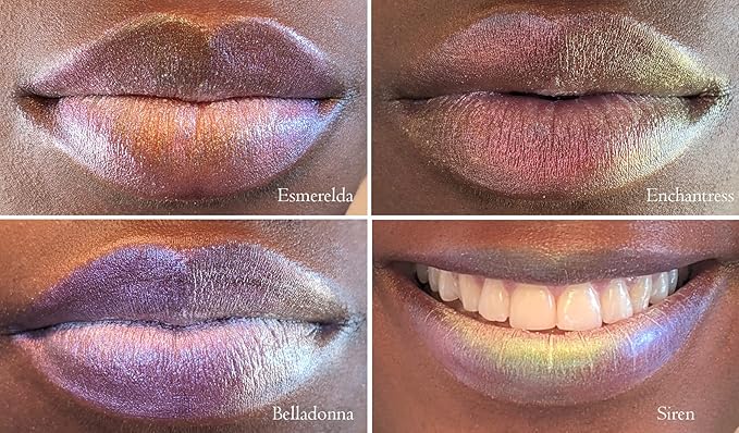 Concrete Minerals White MultiChrome Lip Tints, Nourishing Formula Nourishing