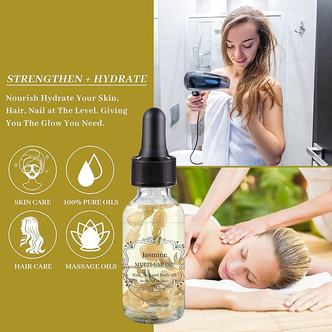 Jasmine Multi-Use Oil for Face, Body