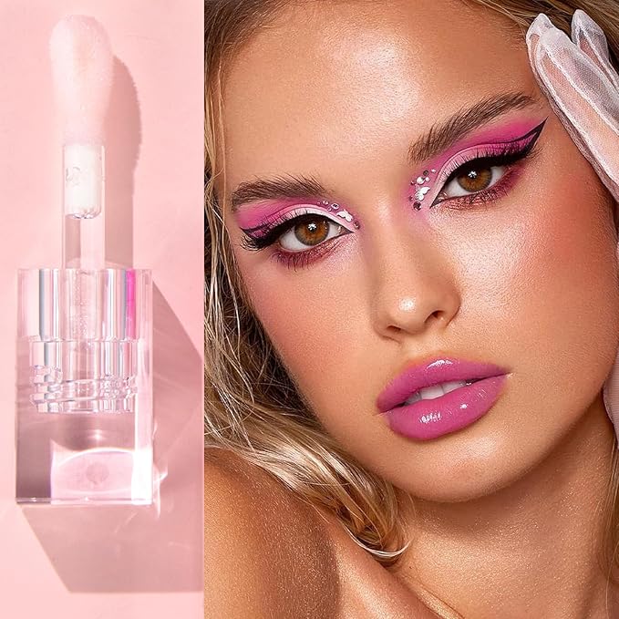 1 PCS Color Changing Lip Oil,Moisturizing Color Changing Lip Gloss,Non-sticky Nourishing Repairing Primer Lip Tint
