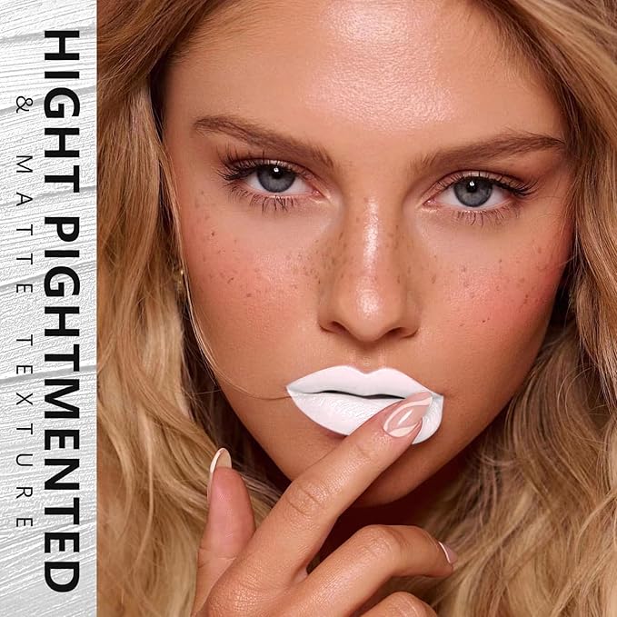 MAKI YIKA White Lipstick for Women Color Stay Lipstick
