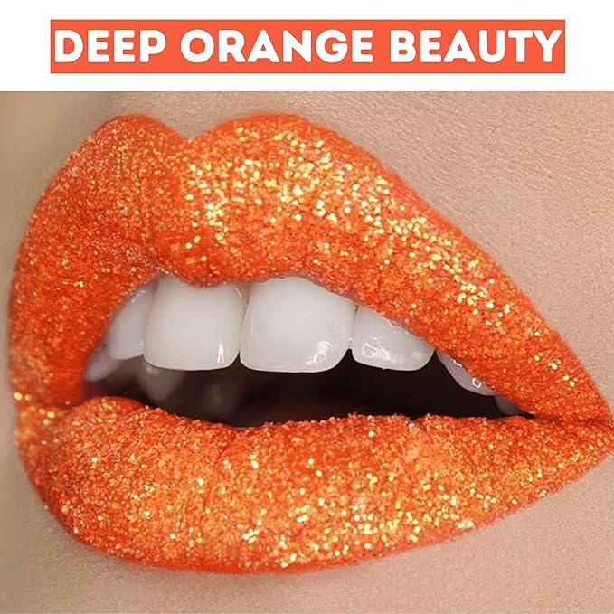 Glitter Lip Kit- Long lasting, Water-proof, Transfer & Glitter