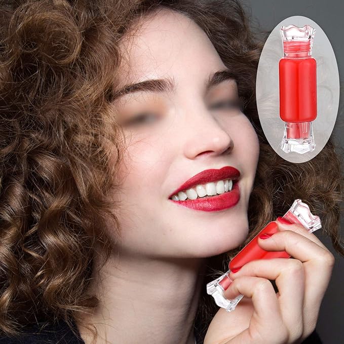 30 Pcs Cute Empty Lip Gloss Tubes, 6 Gloss