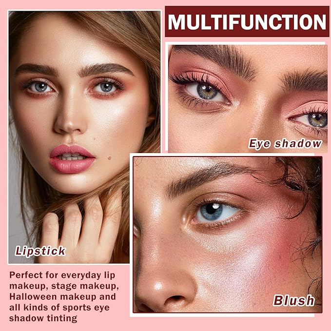 CAHIUYOA 2 In 1 Liquid Lipstick and Matte Beige