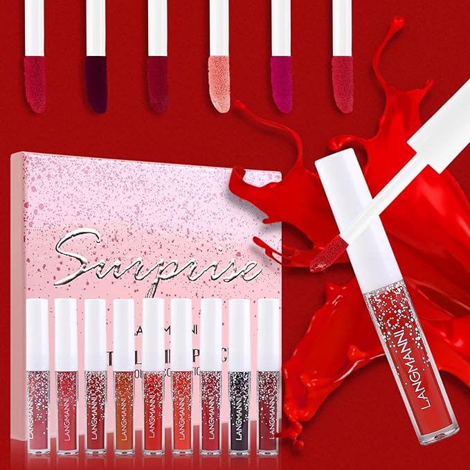 Matte Liquid Lipstick Set 24 Colors Shining Lip Shining