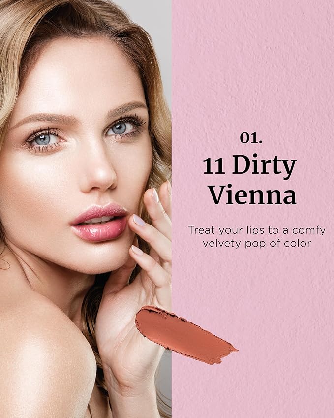 VDL Lip Stain Comfort Slip Lipstick 11, Dirty Lightweight,