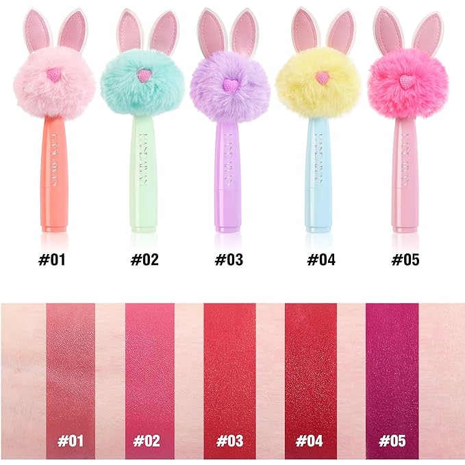 Lovely Rabbit Matte Lipstick Easy To Wear Sexy Gloss