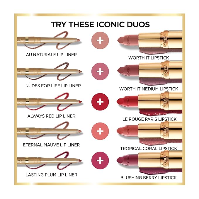 L’Oréal Paris Colour Riche Satin Lipstick for Moisturized Lipstick 13 Oz