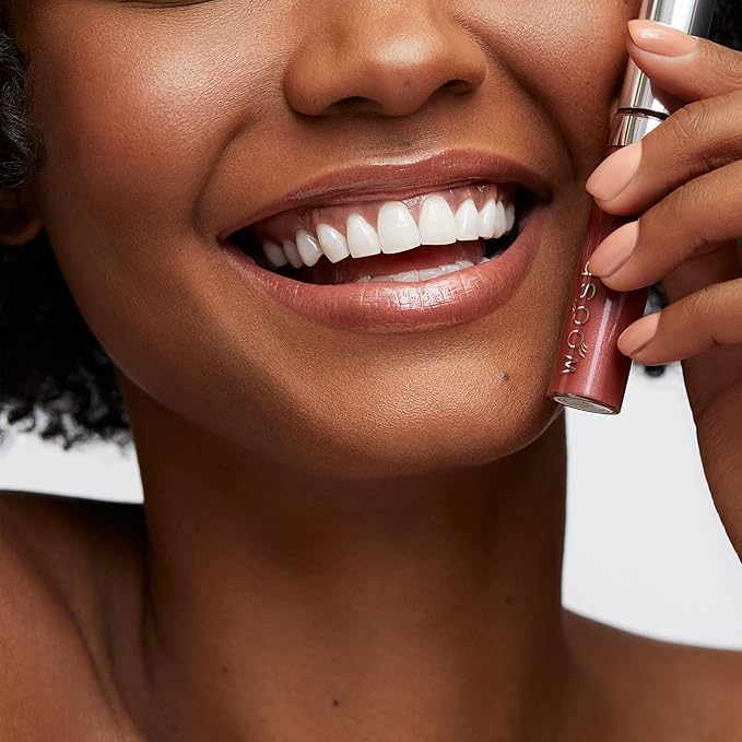 Woosh Beauty, Spin-On Lip Gloss, Hydrating Shea Butter, Lip