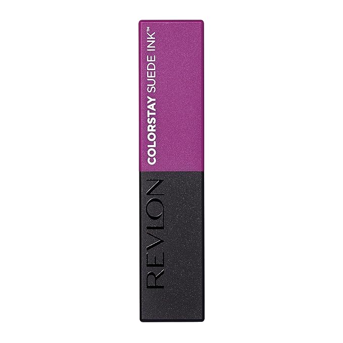 REVLON Lipstick, ColorStay Suede Ink, Built-in Primer, Infused Lipstick, 09 oz