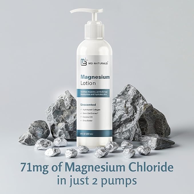 M3 Naturals Magnesium Lotion - Ease