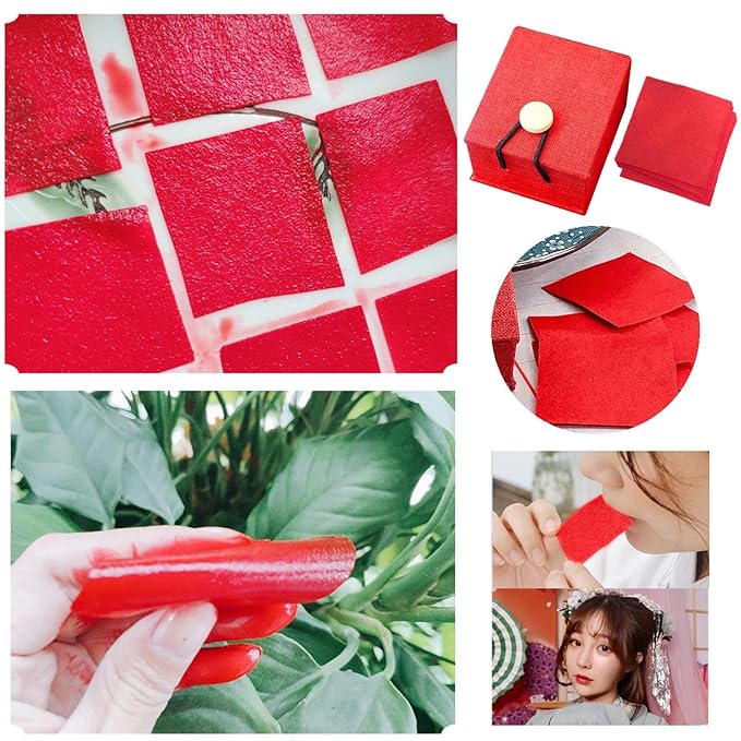 Traditional Chinese Lipstick,Chinese Ancient Style Lipstick,12 PCS Makeup Rouge