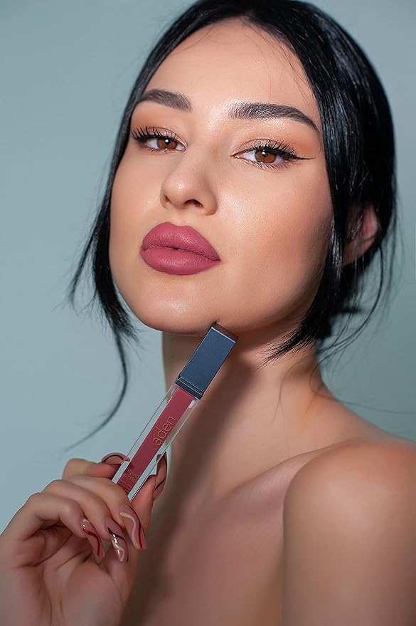 aden - 2 in 1 - Matte Liquid Lipstick 7ML
