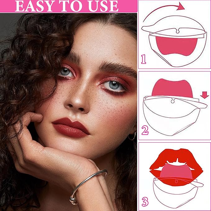 3 Pcs Matte Velvet Lazy Lipstick Set,Waterproof Long Long