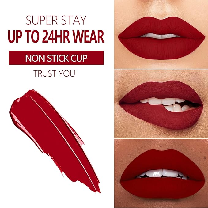 MAKI YIKA Red Lipstick for Women Color Stay Lipstick