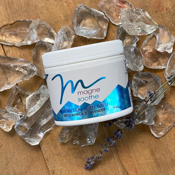 MagneSoothe Topical Magnesium Body Balm - 8 oz Jar