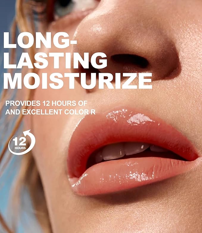 Juice Jelly Tinted Lip Balm, Natural Nude Lipstick Longlasting