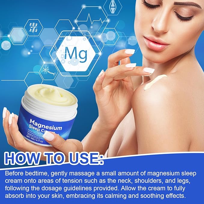 Magnesium Lotion(3.17 OZ), Magnesium Cream