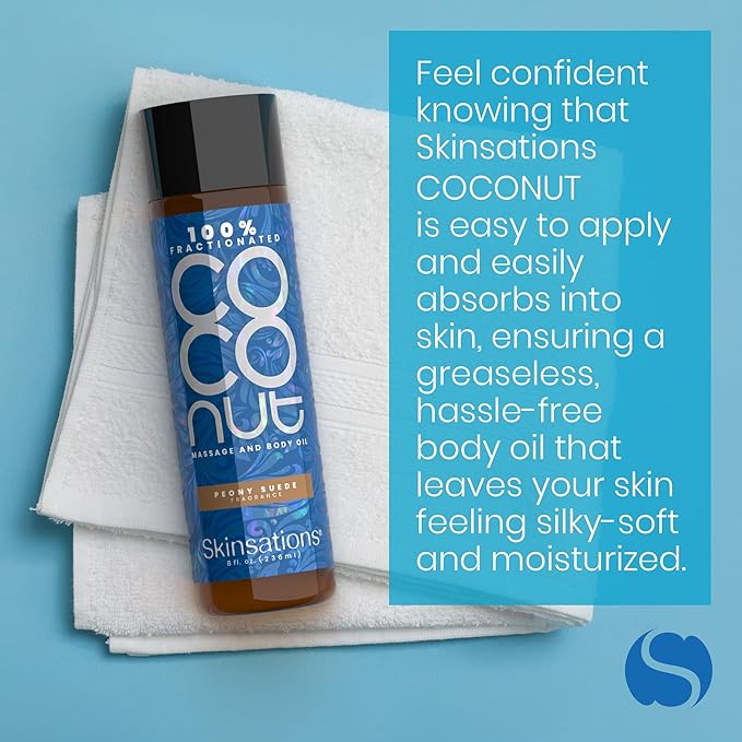 Scented Body Oil - Peony Suede